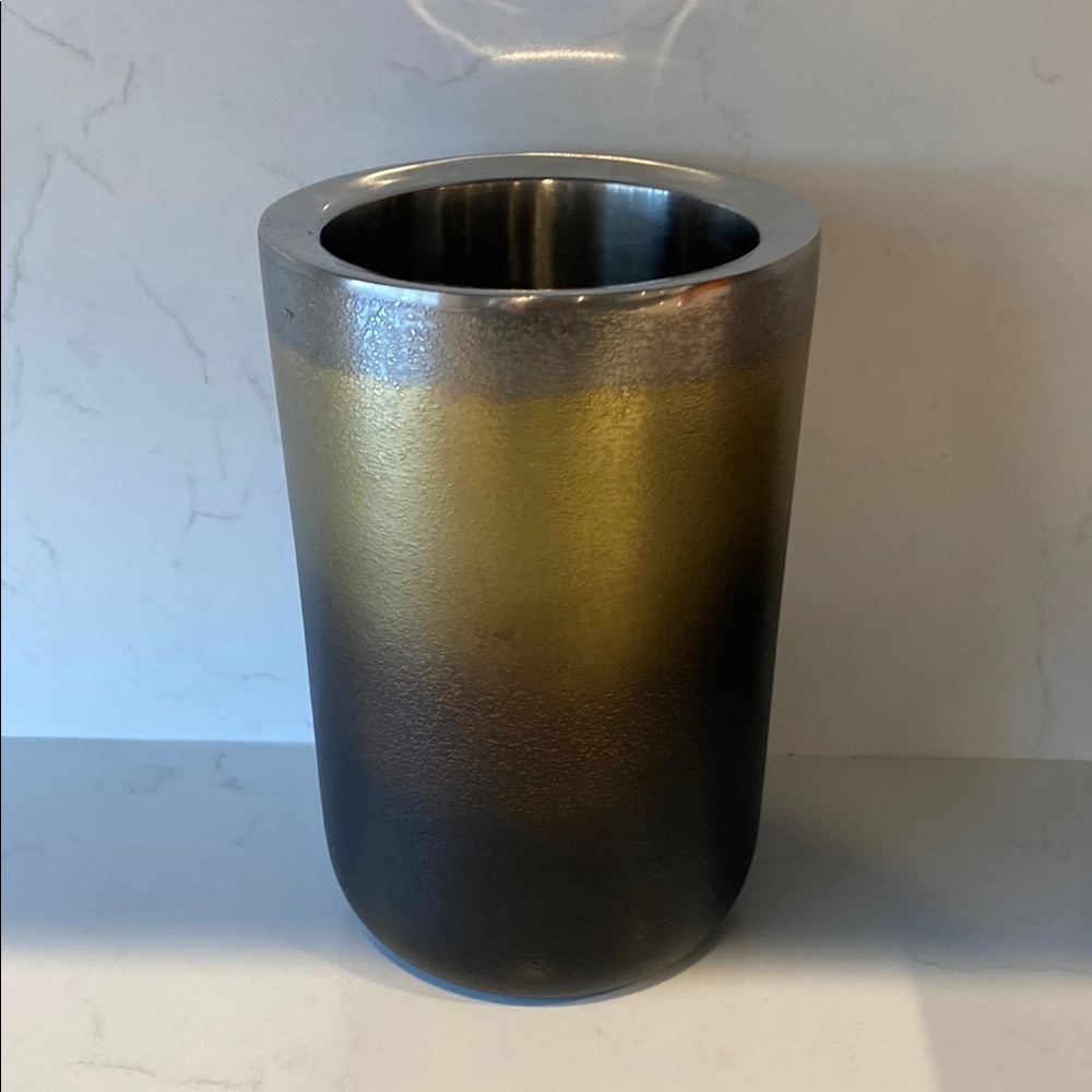 Retired Michael Aram torched wine cooler